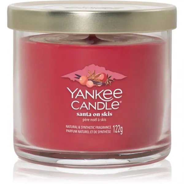 Yankee Candle Santa On Skis vonná sviečka Signature 122 g