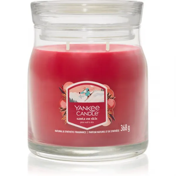 Yankee Candle Santa On Skis vonná sviečka 368 g