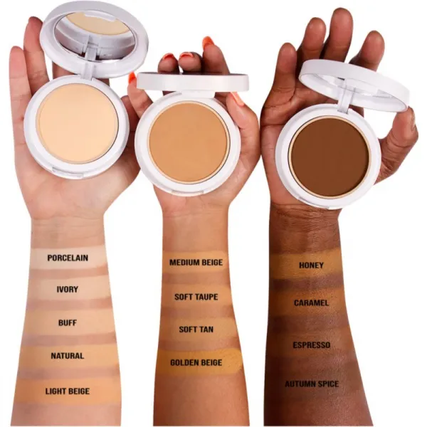 J.Cat Beauty Aquasurance kompaktný púdrový make-up pre stredné až plné krytie odtieň 101 Ivory 9 g