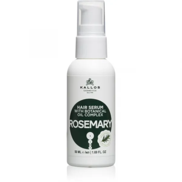 Kallos KJMN Professional Rosemary regeneračný a ochranný olej pre poškodené vlasy a rozštiepené končeky 50 ml