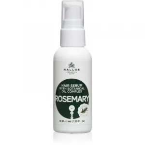 Kallos KJMN Professional Rosemary regeneračný a ochranný olej pre poškodené vlasy a rozštiepené končeky 50 ml