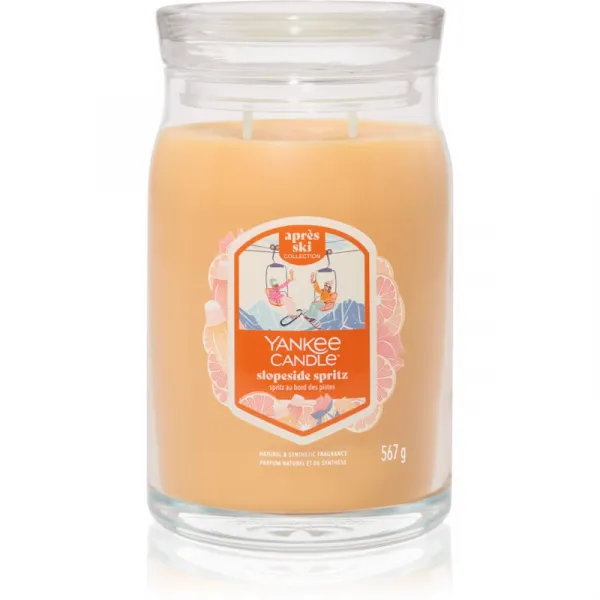 Yankee Candle Slopeside Spritz vonná sviečka Signature 567 g
