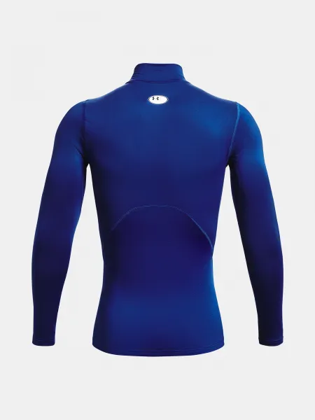 Modré športové tričko Under Armour UA CG Armour Comp Mock