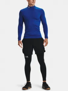 Modré športové tričko Under Armour UA CG Armour Comp Mock