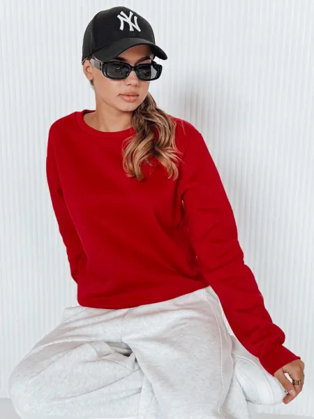 Dámska mikina FASHION II červená Dstreet