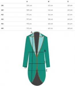 Pri Quilted 2-in-1 Insulated coat Can be worn as a jacket