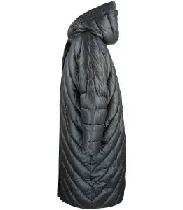 Pri Long jacket women's coat with diagonal quilting Warm LUCY