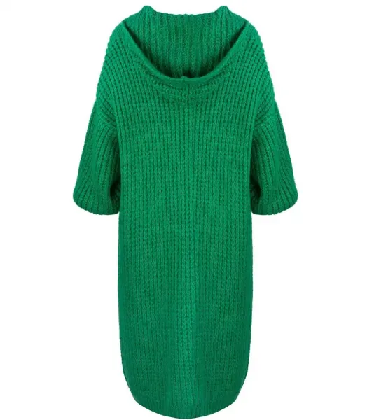 Pri Long warm cardigan sweater thick weave VALERIA