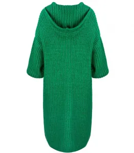Pri Long warm cardigan sweater thick weave VALERIA