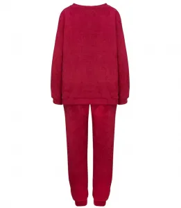 Pri Women's corduroy tracksuit composed of a sweatshirt and trousers. Loose cut
