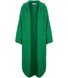 Pri Long warm cardigan sweater thick weave VALERIA