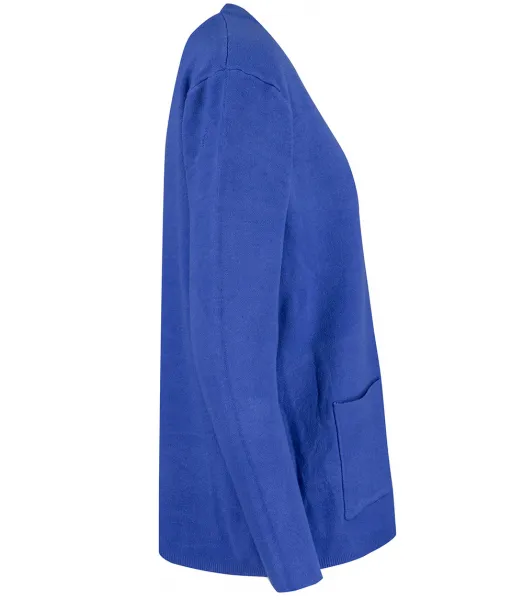 Pri Classic warm thick short cardigan sweater EMILIA decorative buttons