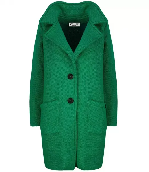 Pri Knitted Transition Coat Cardigan Sweater