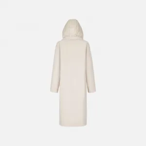 Cream Women's Coat Geox Rawelle - Women's