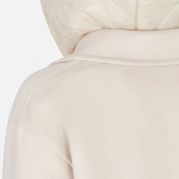 Cream Women's Coat Geox Rawelle - Women's
