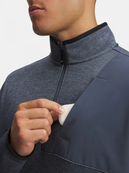 Men's Under Armour UA Drive SweaterFleece HZ-GRY - Men's Sweatshirt