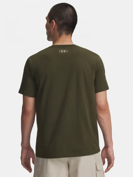 Men's Under Armour UA M BOXED SPORTS UPDATED SS-GRN - Men's T-Shirt