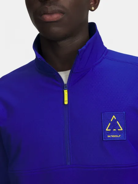 Men's Under Armour UA Drive Pro Hyb Warning HZ-BLU - Men's Sweatshirt