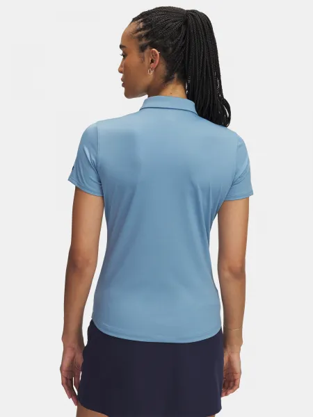 Women's T-shirt Under Armour UA Playoff SS Polo-BLU - Women's