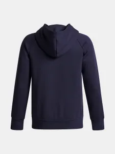 Boys' Under Armour UA Rival Flc Flamin Wdmrk HD-BLU Sweatshirt - Boys