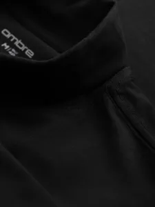 Pánske tričko s dlhým rukávom OMBRE Longsleeve OM-LSCL-0130 V-1 black