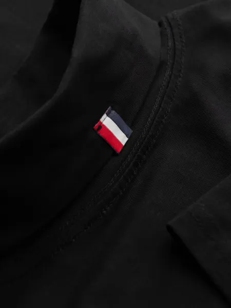 Pánske tričko s dlhým rukávom OMBRE Longsleeve OM-LSCL-0130 V-1 black