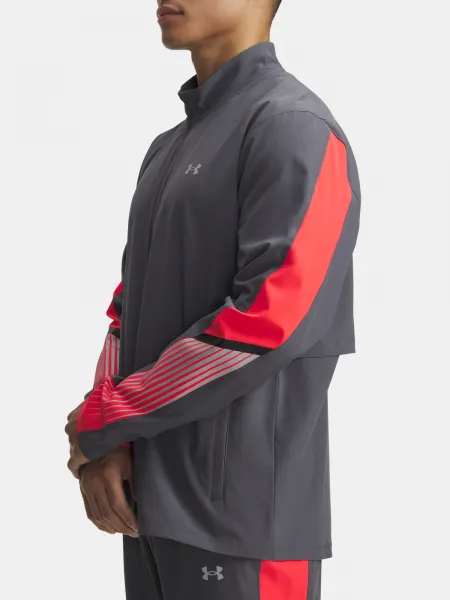 Men's Under Armour UA Velociti Storm Jacket-GRY - Mens