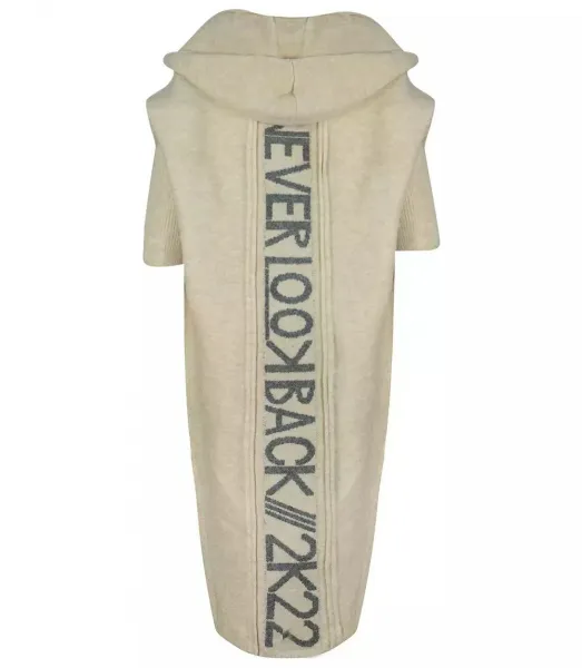 Pri Long cardigan sweater with wool NEVER LOOK BACK
