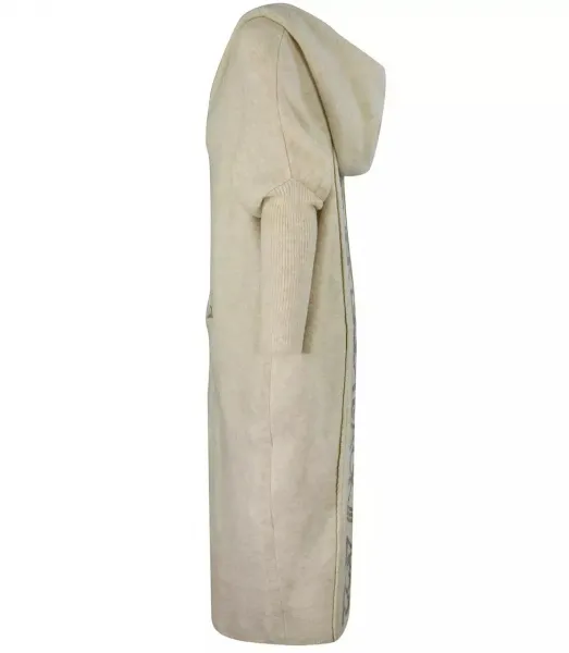 Pri Long cardigan sweater with wool NEVER LOOK BACK
