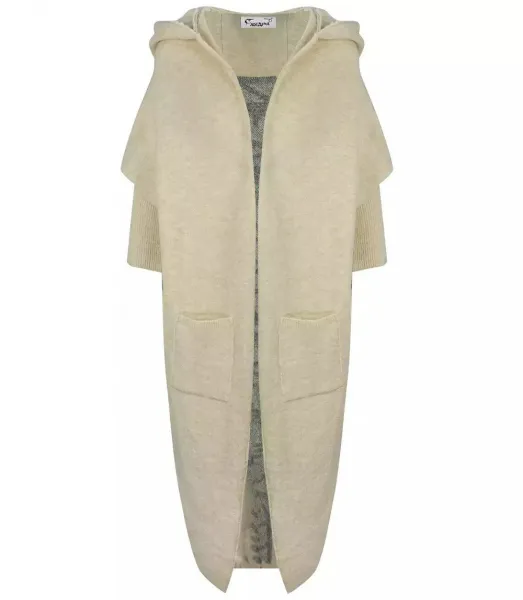 Pri Long cardigan sweater with wool NEVER LOOK BACK