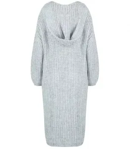 Pri Long warm cardigan sweater thick weave VALERIA