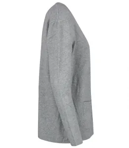 Pri Classic warm thick short cardigan sweater EMILIA decorative buttons