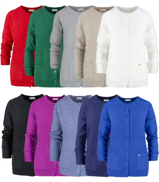 Pri Classic warm thick short LEOILA sweater with button closure