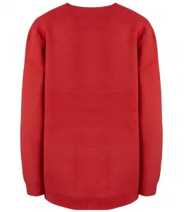 Pri Classic warm thick short LEOILA sweater with button closure