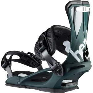 Head NX TEAM Snowboardové viazanie s nastaviteľnou flexiou, tmavo zelená, veľkosť