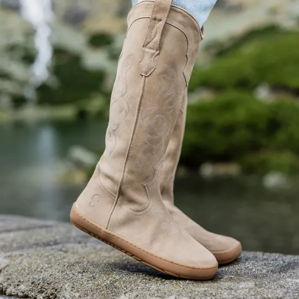 Barefoot kovbojské čižmy ARIZONA Beige