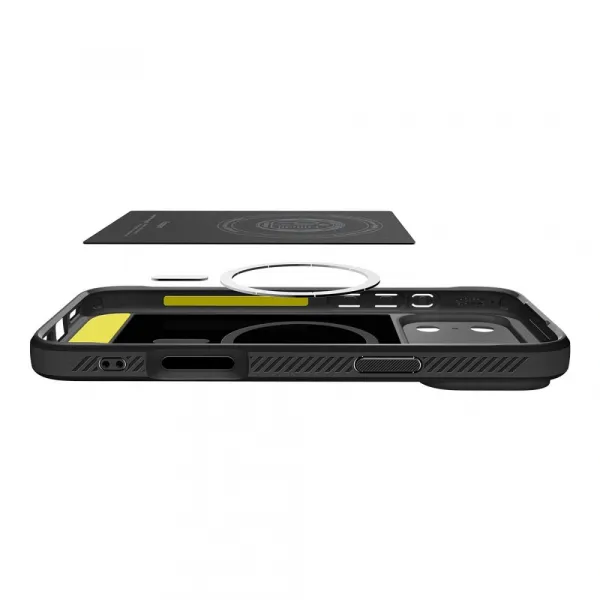 Spigen Rugged Armor MagSafe, iPhone 17 Pro Max, čierne
