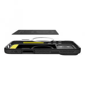 Spigen Rugged Armor MagSafe, iPhone 17 Pro Max, čierne