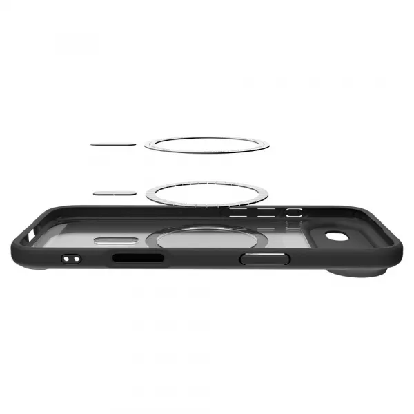 Spigen Ultra Hybrid Mag s MagSafe, iPhone Air, frost black