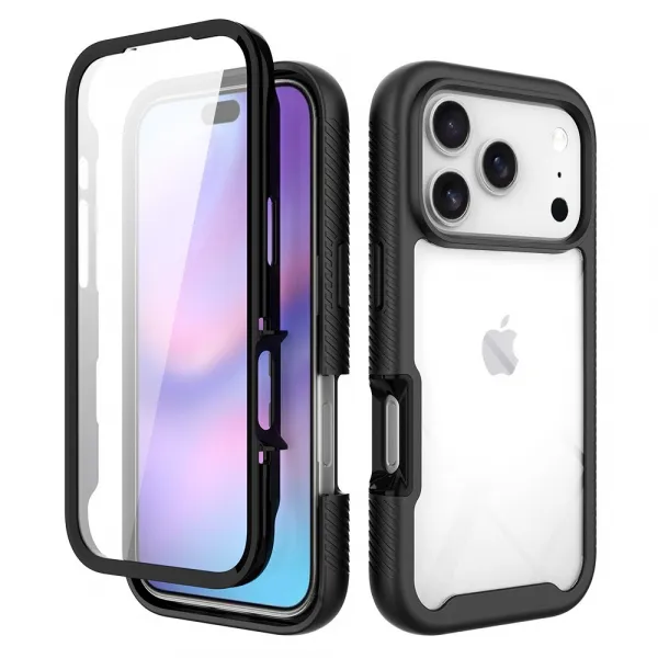 JP Defense360 obal, iPhone 17 Pro, čierny