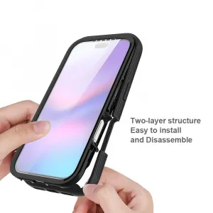 JP Defense360 obal, iPhone 17 Pro, čierny