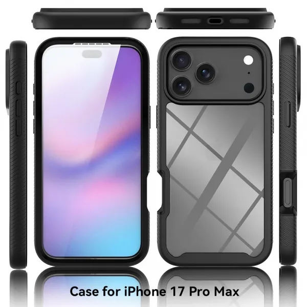 JP Defense360 obal, iPhone 17 Pro Max, čierny