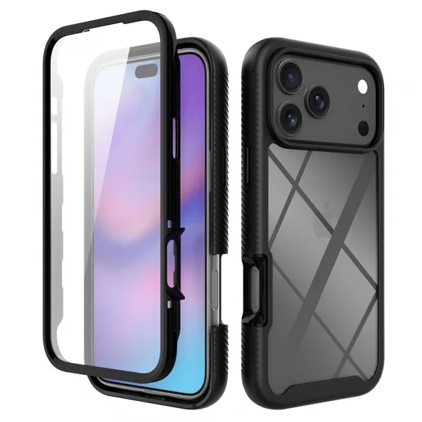JP Defense360 obal, iPhone 17 Pro Max, čierny