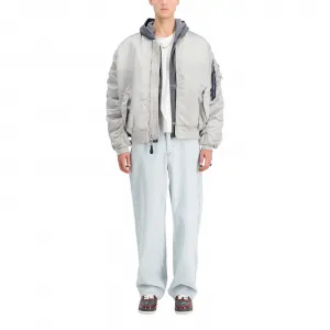 Alpha Industries MA-1 UV Bomber Jacket "Pastel Grey" (146115UV-666-PASTELG)