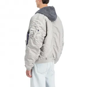 Alpha Industries MA-1 UV Bomber Jacket "Pastel Grey" (146115UV-666-PASTELG)