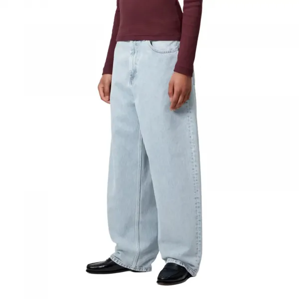 Carhartt WIP Brandon Pant W "Blue Heavy Stone Bleached" (I035892-01A3)