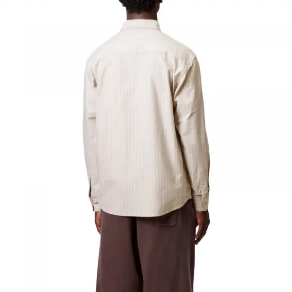 Carhartt WIP Cassel Stripe Shirt "Peanut White" (I035327-35EXX)