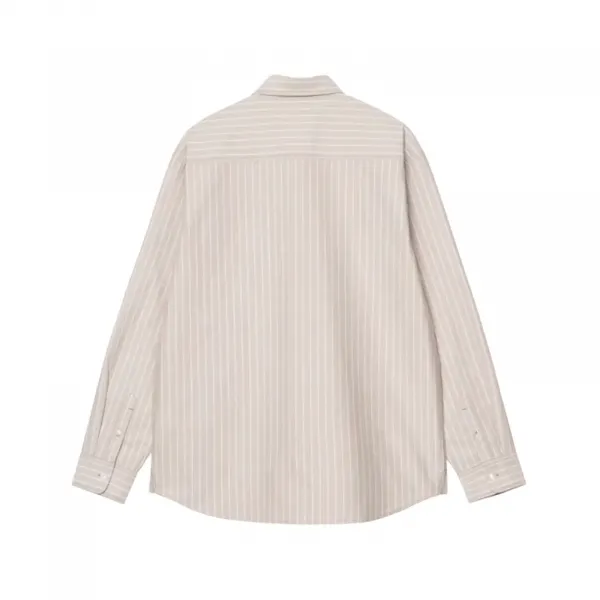 Carhartt WIP Cassel Stripe Shirt "Peanut White" (I035327-35EXX)