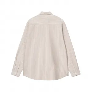 Carhartt WIP Cassel Stripe Shirt "Peanut White" (I035327-35EXX)