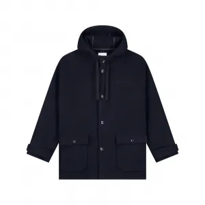 Olaf Wool Duffel Jacket "Navy" (M220603-NAVY)
